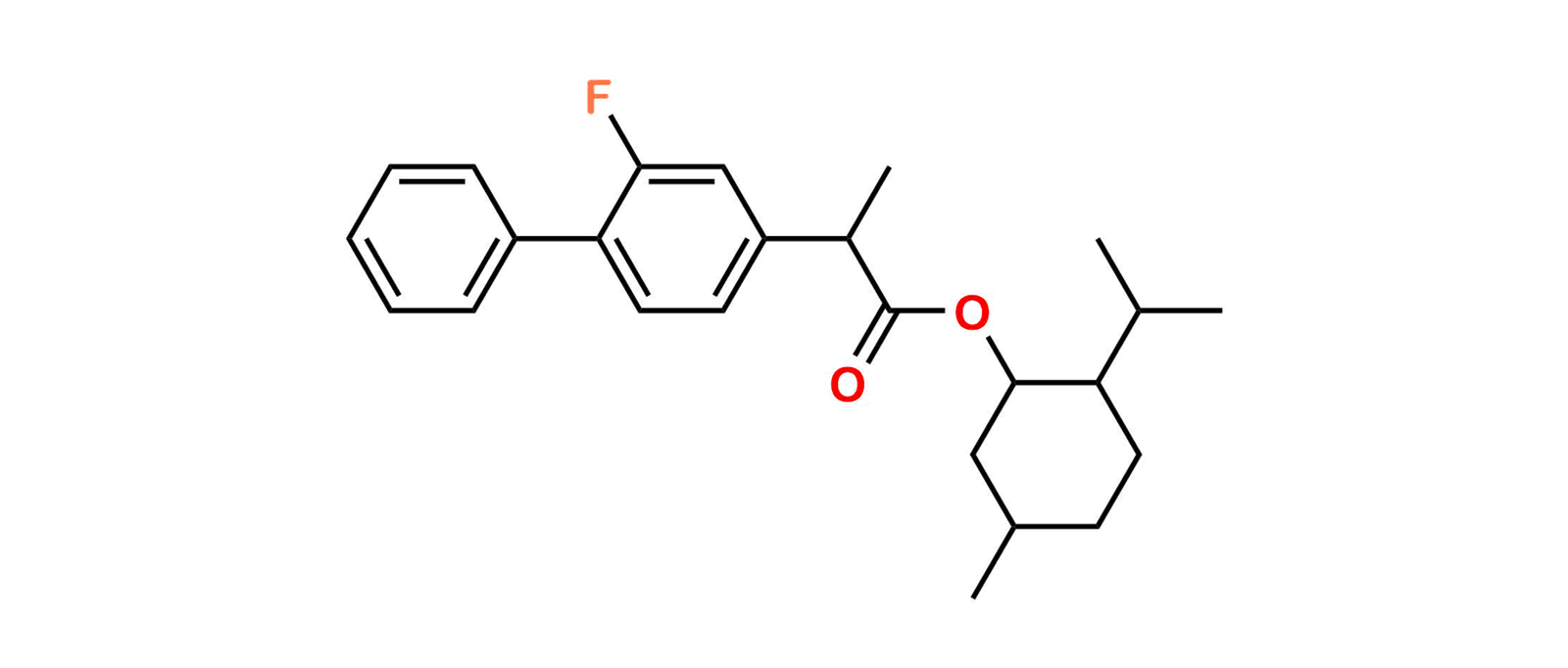 Flurbiprofen rac-Menthyl Ester